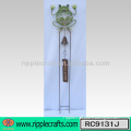 Frog Metal Garden Stake with Welcome Sign